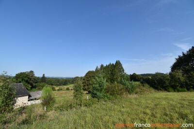 Typical Correze farmhouse and over 10 acres of land