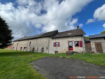 Typical Correze farmhouse and over 10 acres of land