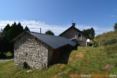 Typical Correze farmhouse and over 10 acres of land