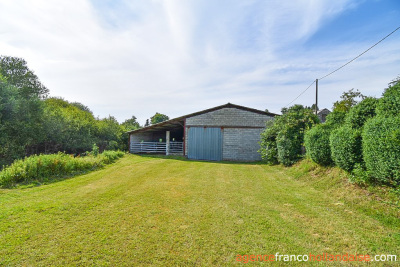 Typical Correze farmhouse and over 10 acres of land