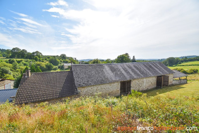 Typical Correze farmhouse and over 10 acres of land