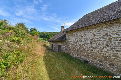 Typical Correze farmhouse and over 10 acres of land