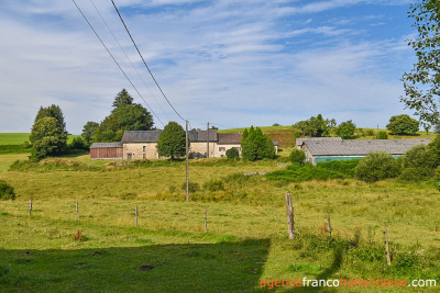 Typical Correze farmhouse and over 10 acres of land