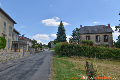 Rural life in a quiet village