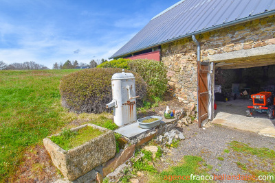 Farmhouse, outbuildings and use of almost 10 acres