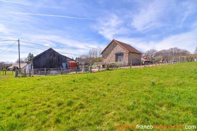 Farmhouse, outbuildings and use of almost 10 acres