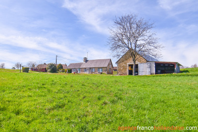 Farmhouse, outbuildings and use of almost 10 acres