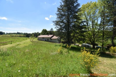 Between village and rolling meadows