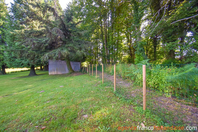 Bungalow with outbuildings and a mature park